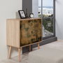 Hanah Home Cómoda Trio - 729 Roble Sonoma